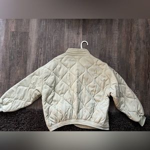 Sage Green Quilted Jacket